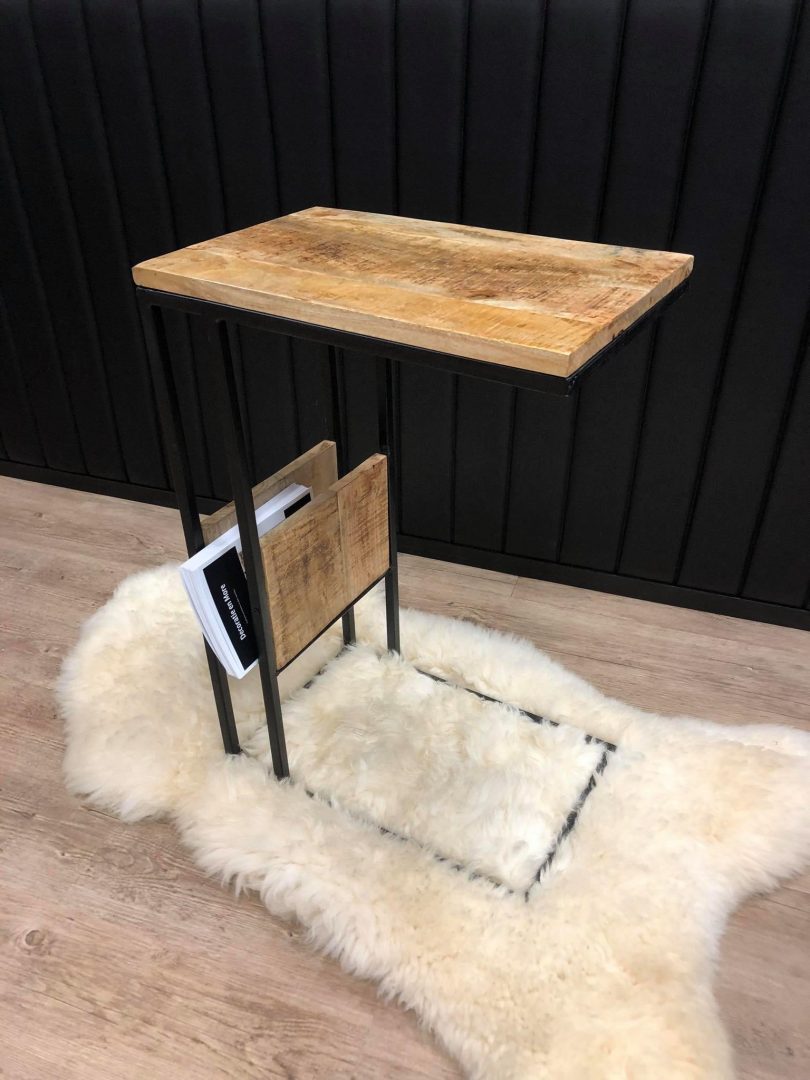 lepel Stamboom Boer Bijzet tafel met lectuurbak - Decoratie & More