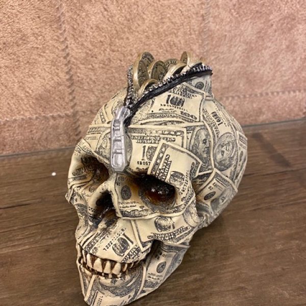 Geld Skull spaarpot