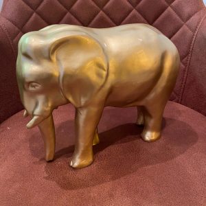 Olifant staand gold